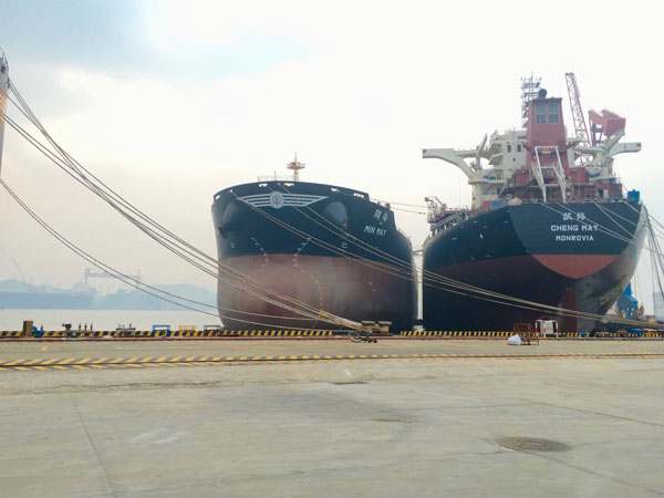 掛舵臂應(yīng)用案例（北海船廠）